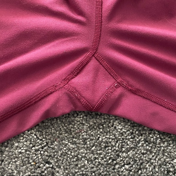 2/$25🟣Maroon Old Navy Leggings with mesh cutouts - Picture 2 of 6